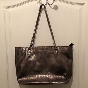 Michael Kors Vintage Metallic Bronze Tote